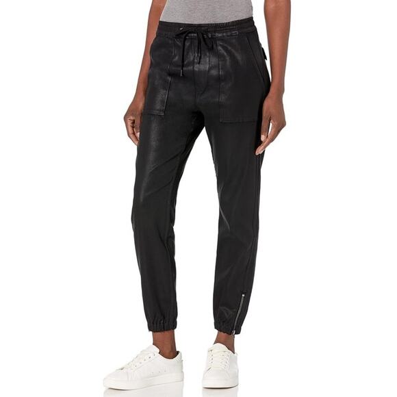 Hudson Jeans Evereve Coated Utility Jogger Pants US Women's XS - Picture 1 of 11